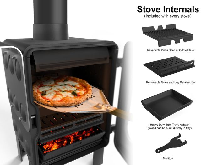 Ekol Apple Core Multi Fuel Stove | Flamecraft
